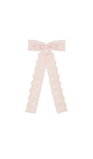 Delicate Hair Bow in Pink | Revolve Clothing (Global)