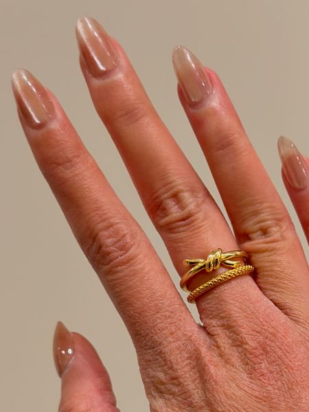 Nail color + ring details below 🤍

For Tiffany, I’m wearing US 5
For Monica Vinader, I’m wearing US4.5/UK I, their rings run big 

#LTKHoliday #LTKGiftGuide #LTKstyletip