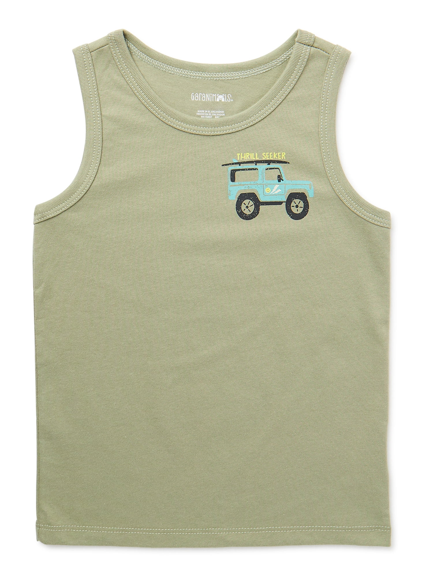 Garanimals Toddler Boy Graphic Tank Top, Sizes 18M-5T | Walmart (US)