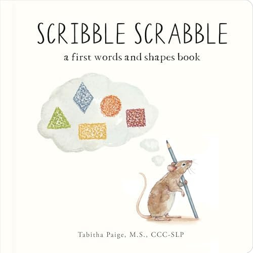 Scribble Scrabble: A Board Book of First Words and Shapes for Growing Minds (A Wishy Washy Sequel... | Amazon (US)