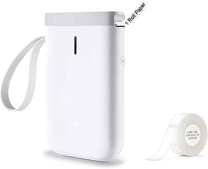 Mini Label Printer, Niimbot D11 Portable Wireless Label Maker Machine with Tape | Amazon (US)