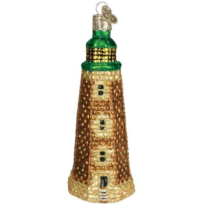 Old World Christmas Glass Blown Ornament for Christmas Tree, Old Cape Henry Lighthouse | Target