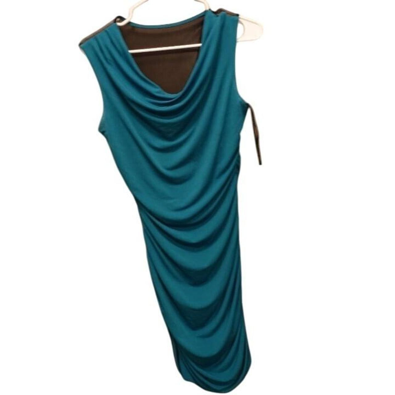 Sweet Storm Women's Dress - Blue/Black - 12 | Depop US