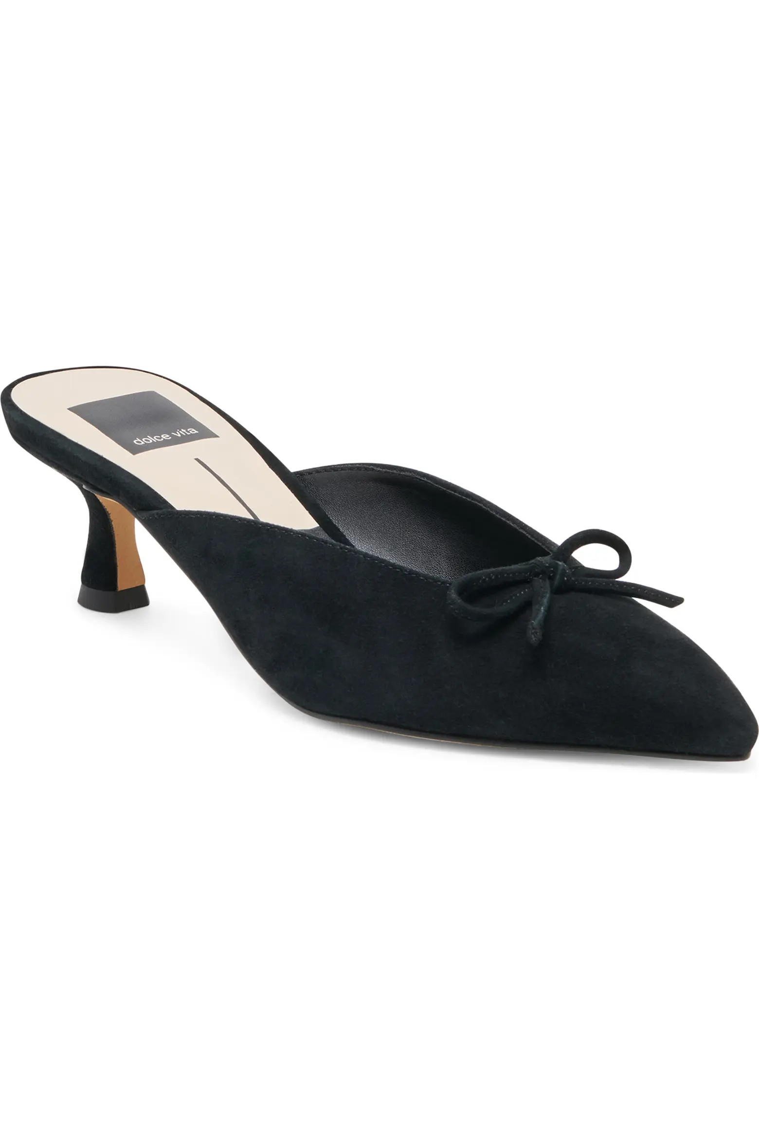 Cleo Pointed Toe Kitten Heel Mule (Women) | Nordstrom | Nordstrom