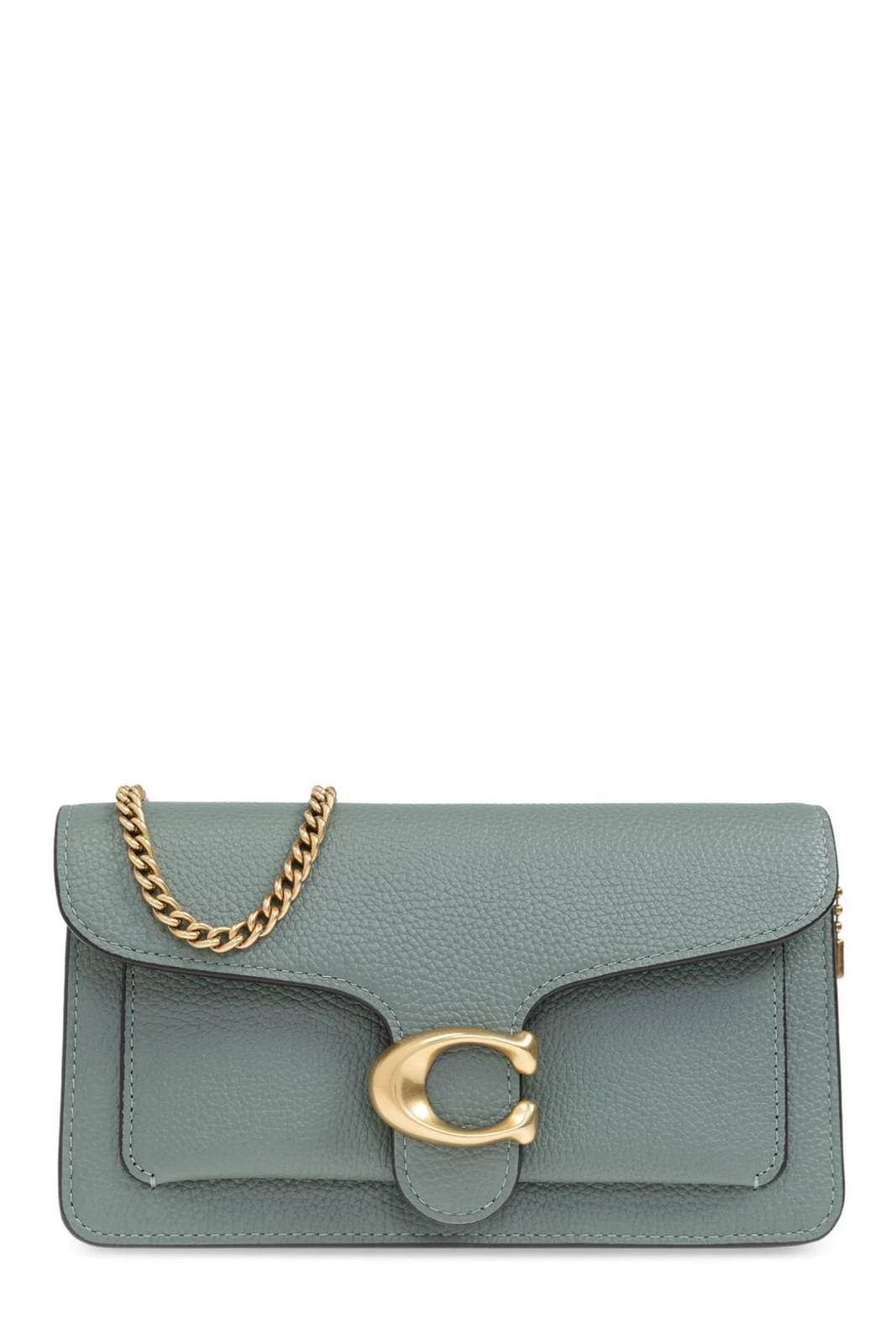 Coach Tabby Logo Plaque Chain-Linked Crossbody Bag | Cettire Global