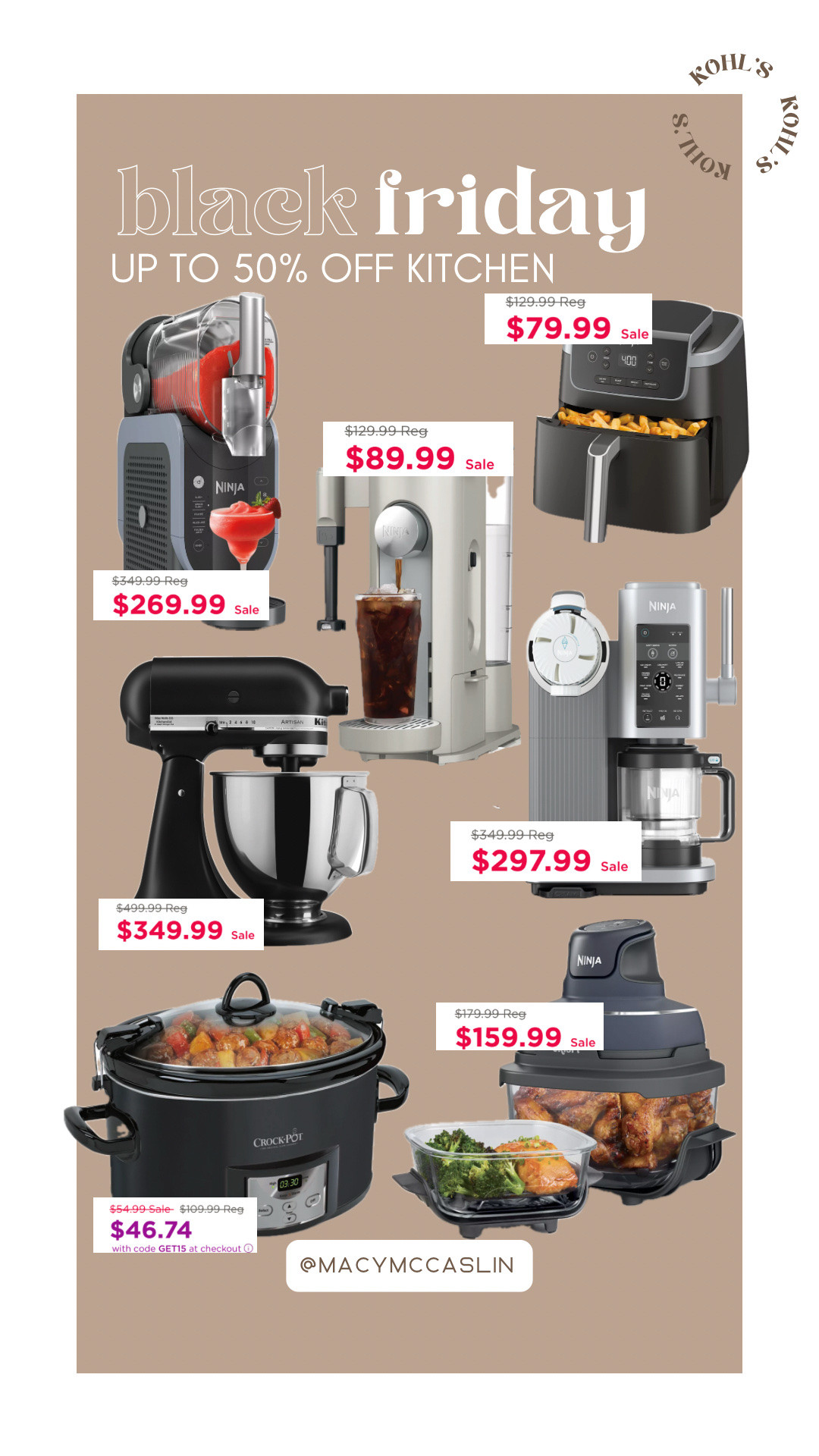 Kohl’s Black Friday sale — kitchen!

Black Friday sale, Christmas gifts, gifts for her, gift guide

#LTKCyberWeek #LTKHoliday #LTKSaleAlert
