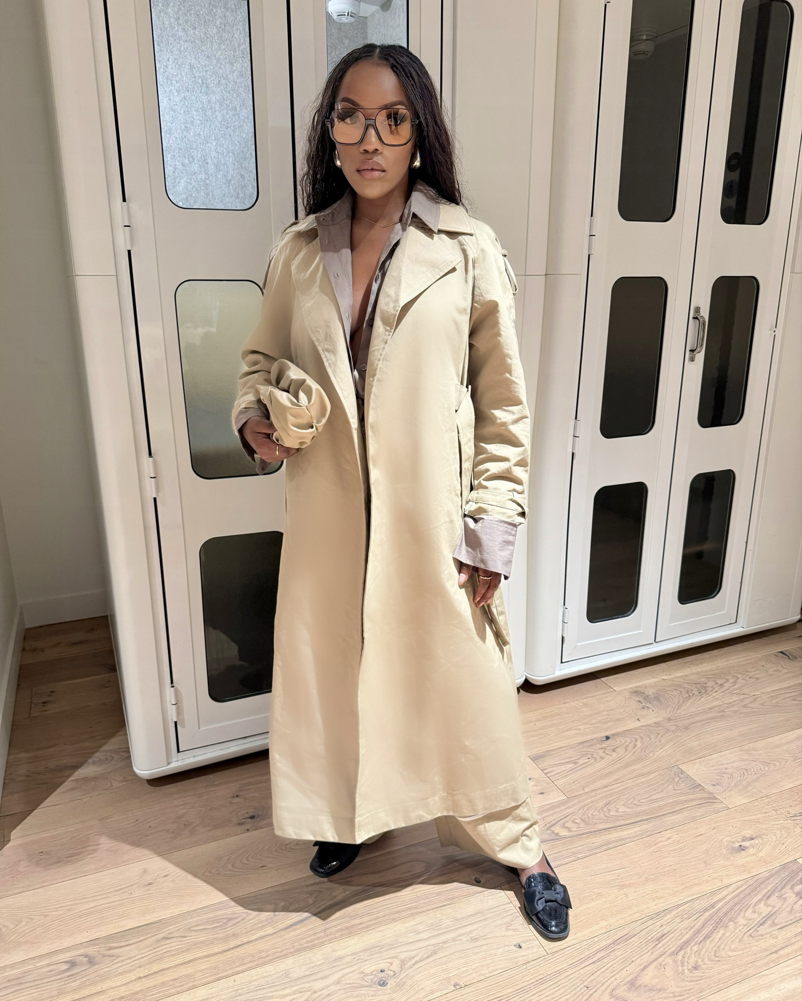 Khaki vibes with the trench coat as the main character❄️💫

#LTKwinter #LTKstyletip #LTKautumn