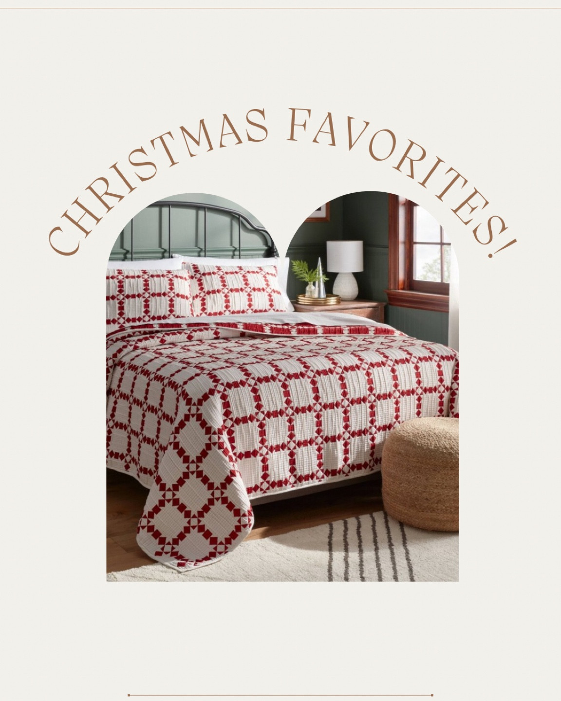 Favorite Christmas bedding!  On sale today only! 

#LTKSeasonal #LTKHoliday #LTKGiftGuide