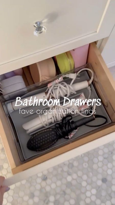 Must have bathroom organization and storage!! Love these bins for organizing all your beauty and bath essentials!

(7/2)

#LTKVideo #LTKStyleTip #LTKHome