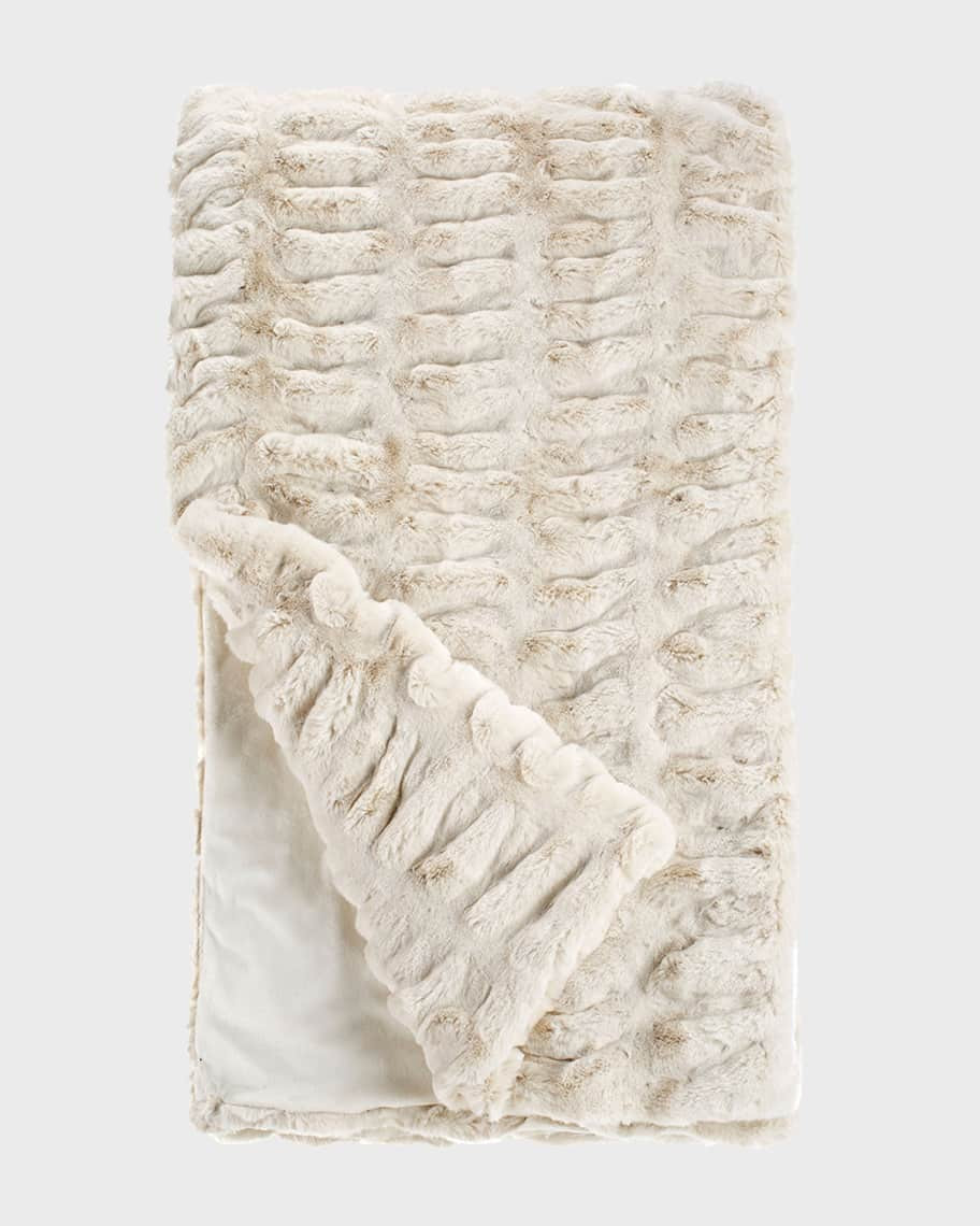 Fabulous Furs Couture Collection Faux-Fur Throw | Neiman Marcus