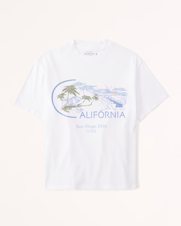 Graphic Easy Tee | Abercrombie & Fitch (US)