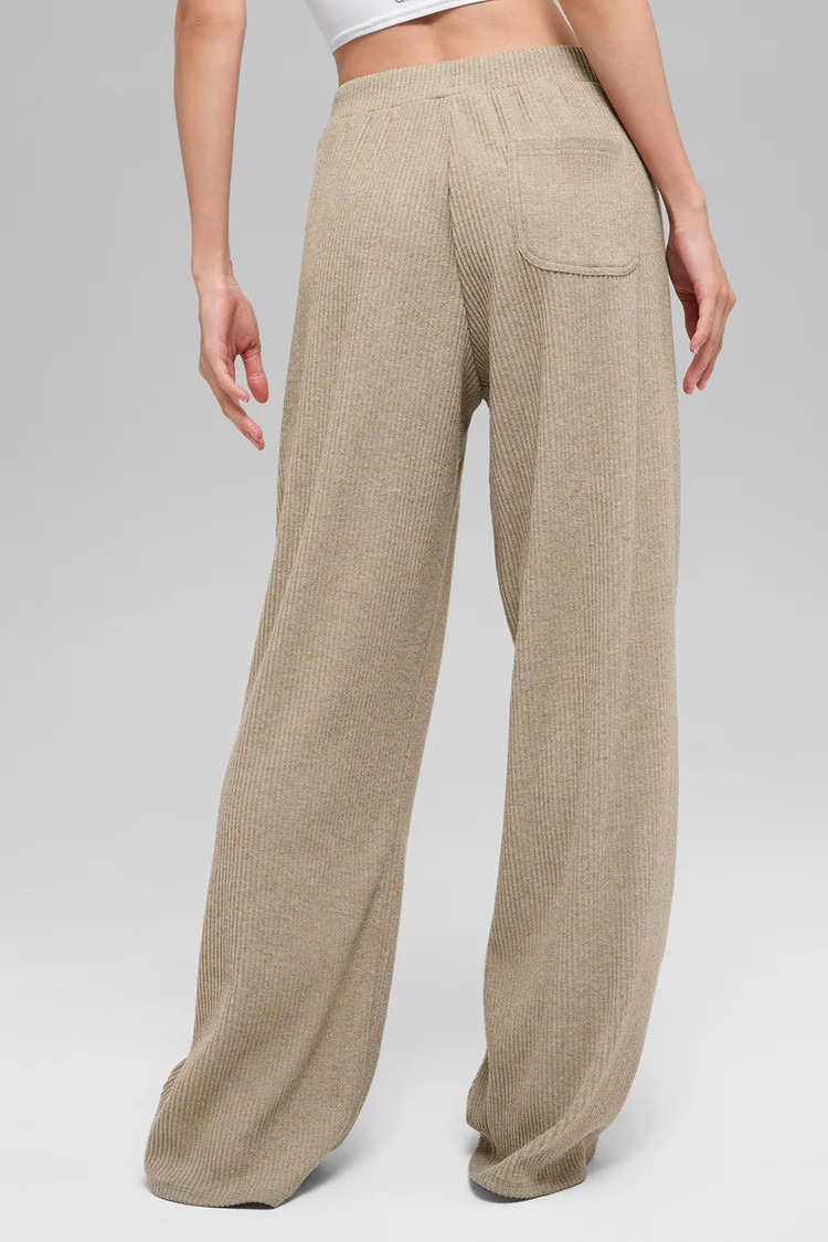 Muse Wide Leg Pant - Gravel Heather | Alo Yoga (US)
