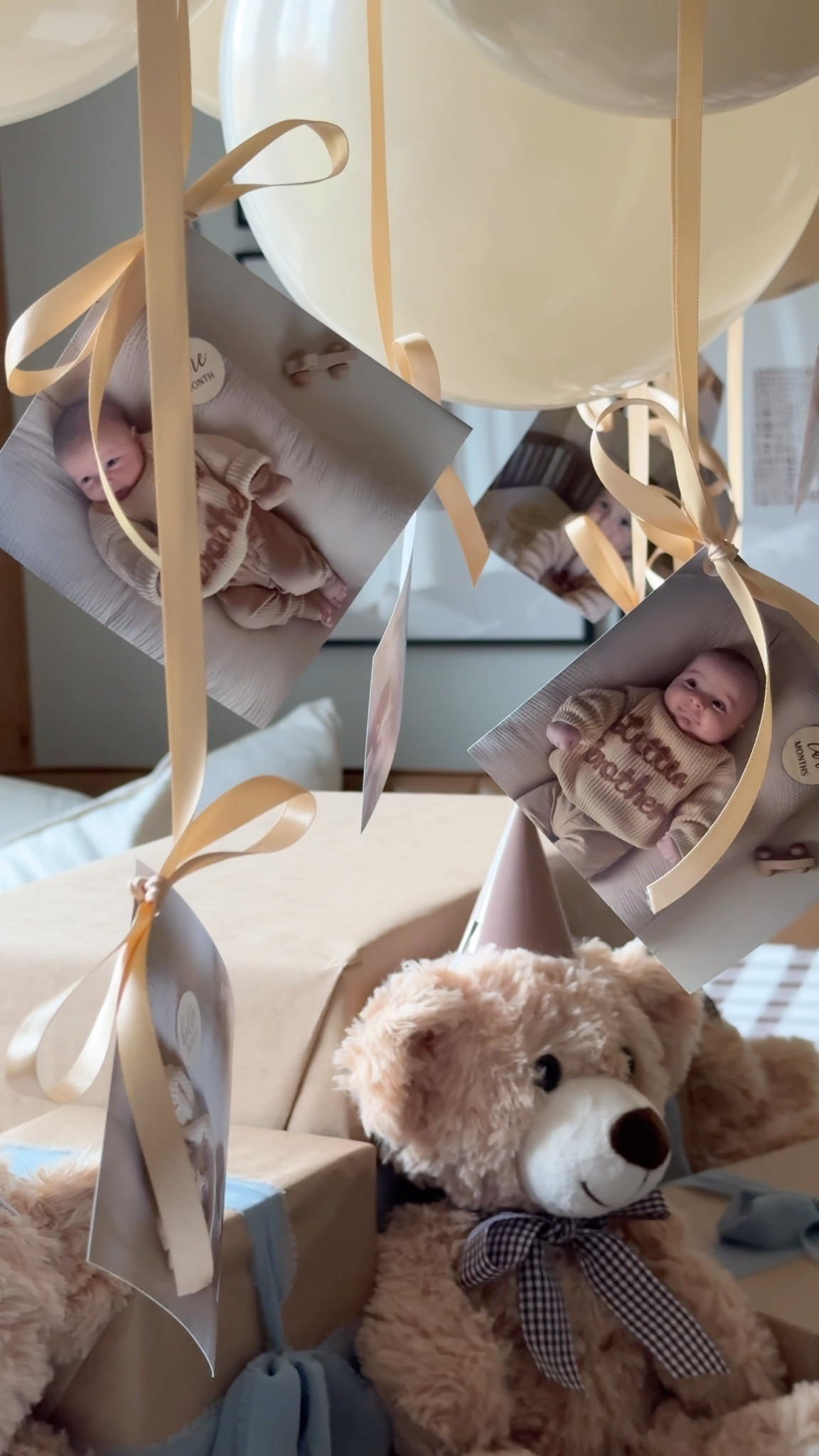 First birthday party ideas 🧸

You know the monthly photos you had your sweet babe pose for throughout the year? Here’s a great way to display them at their first birthday celebration! 

All you need is a hole punch, ribbon and your prints! I had mine printed through Shutter Fly — 4x4” in matte finish 🤍

First birthday party | first birthday | monthly photos | birthday party ideas | one year old | baby’s first birthday 

#firstbirthday
#firstbirthdayparty
#firstbirthdayideas


#LTKParties #LTKHome #LTKBaby