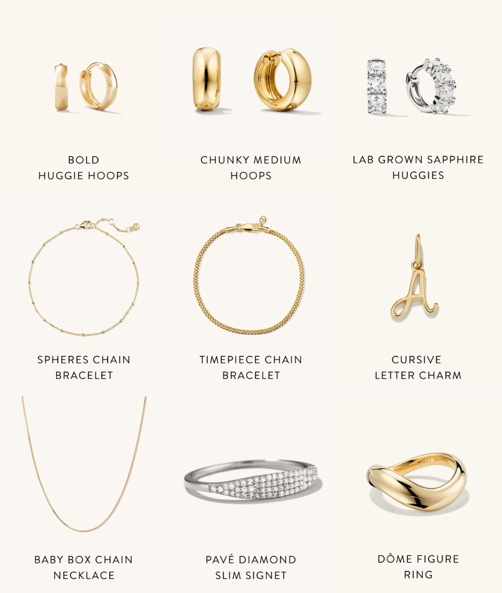 my top picks from the mejuri 25% off black friday sale!! 

i love statement gold hoop earrings especially chunky hoops. I also love a letter/initial pendant! 

these would make a great item for someone on christmas!!

🏷️ mejuri, gold jewellery, statement pieces, hoop earrings, gold chain necklaces, black friday sale, cyber week, christmas gift guide 

#LTKgiftguide #LTKsale #LTKeurope