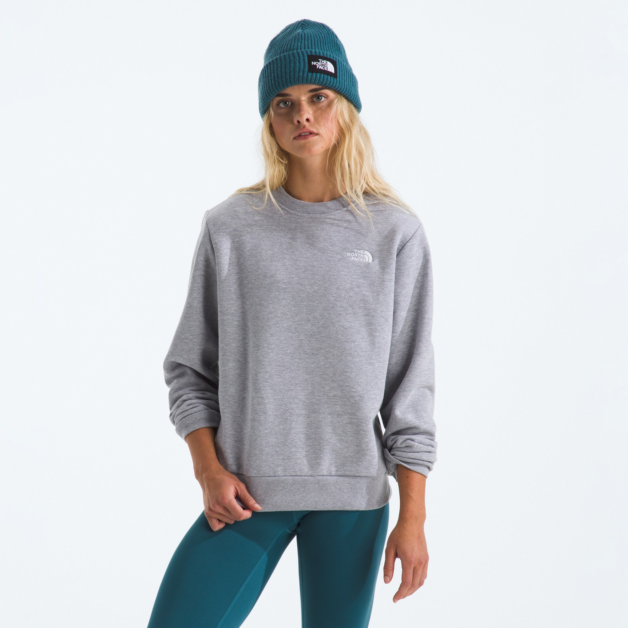 The North Face Women's Evolution Simple Dome Crew Sweatshirt Gray XS | REI