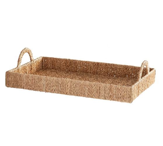 Seagrass Serving Tray | Pottery Barn (US)
