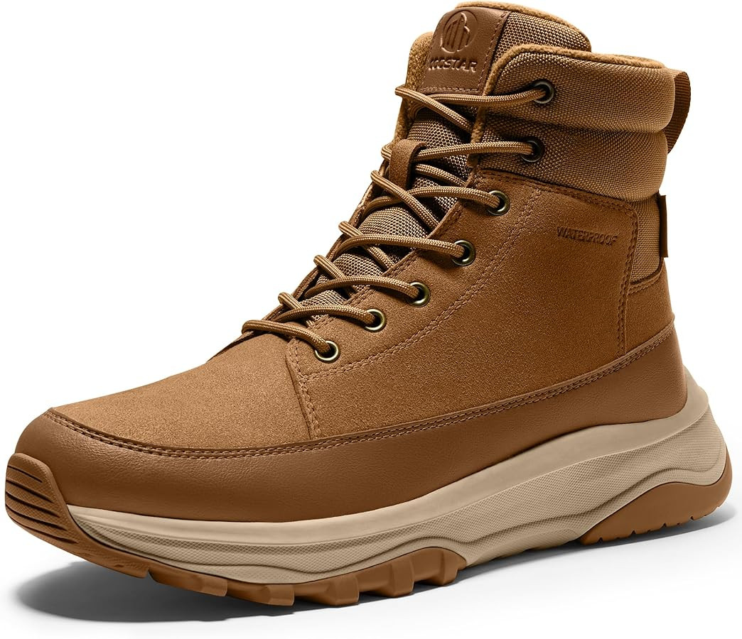 Coostar Snow Boots for Men Waterproof Outdoor Casual Winter Boot Lightweight with Arch Support | Amazon (US)