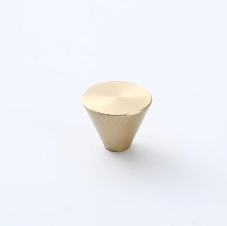 Brass Furniture Classic Handles Button Creation Gold Drawer Cabinet Door Cupboard Wardrobe Black ... | Amazon (US)