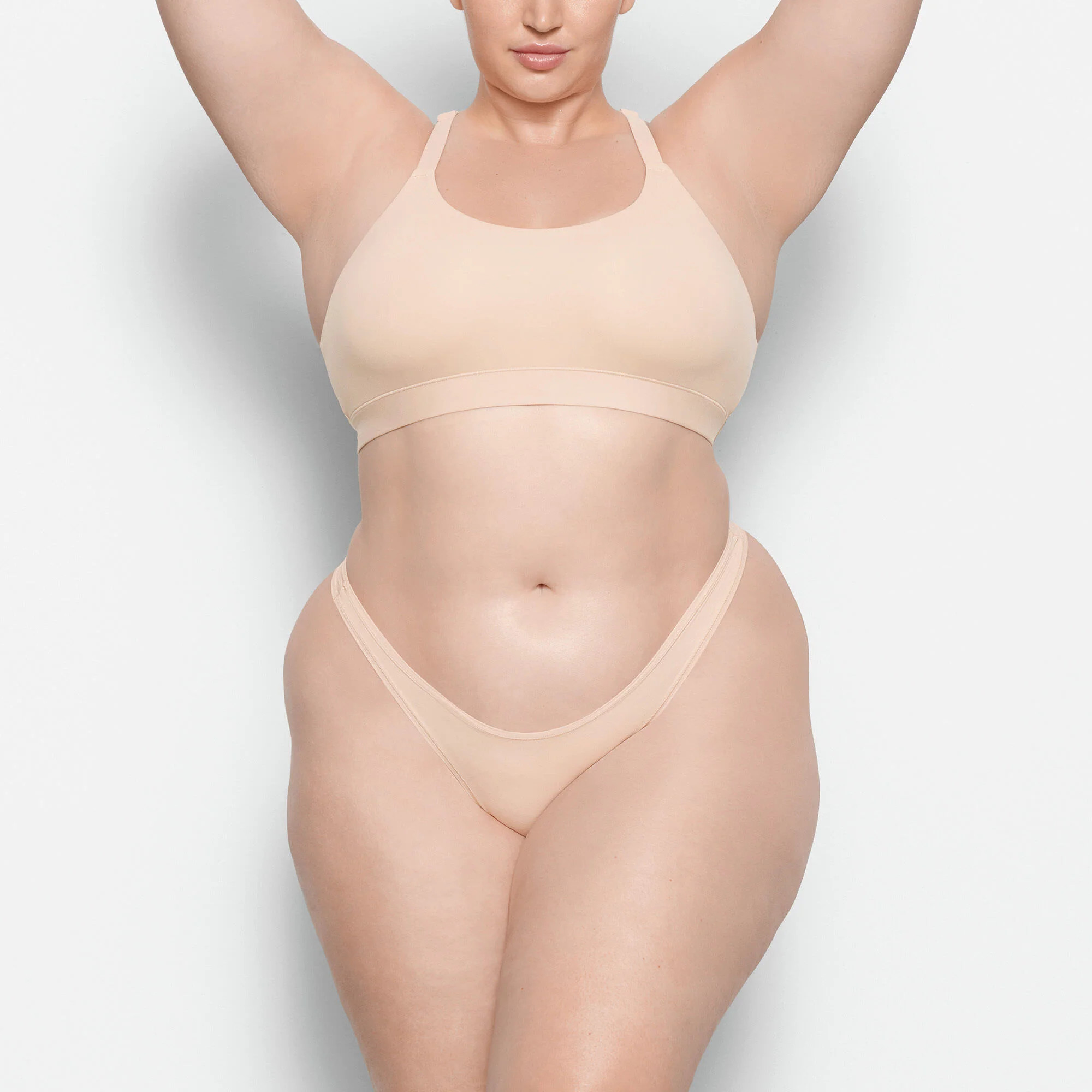 SKIMS Racerback Scoop Bralette | Light Neutral | 3XL | Fits Everybody | SKIMS (US)