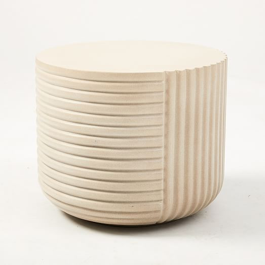 Cecilia Outdoor Round Side Table (18") | West Elm (US)