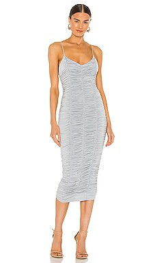 Michael Costello x REVOLVE Freya Midi Dress in Baby Blue from Revolve.com | Revolve Clothing (Global)