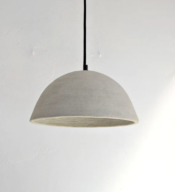 Concrete Pendant Light for Kitchen Island  Dining Room Light - Etsy | Etsy (US)