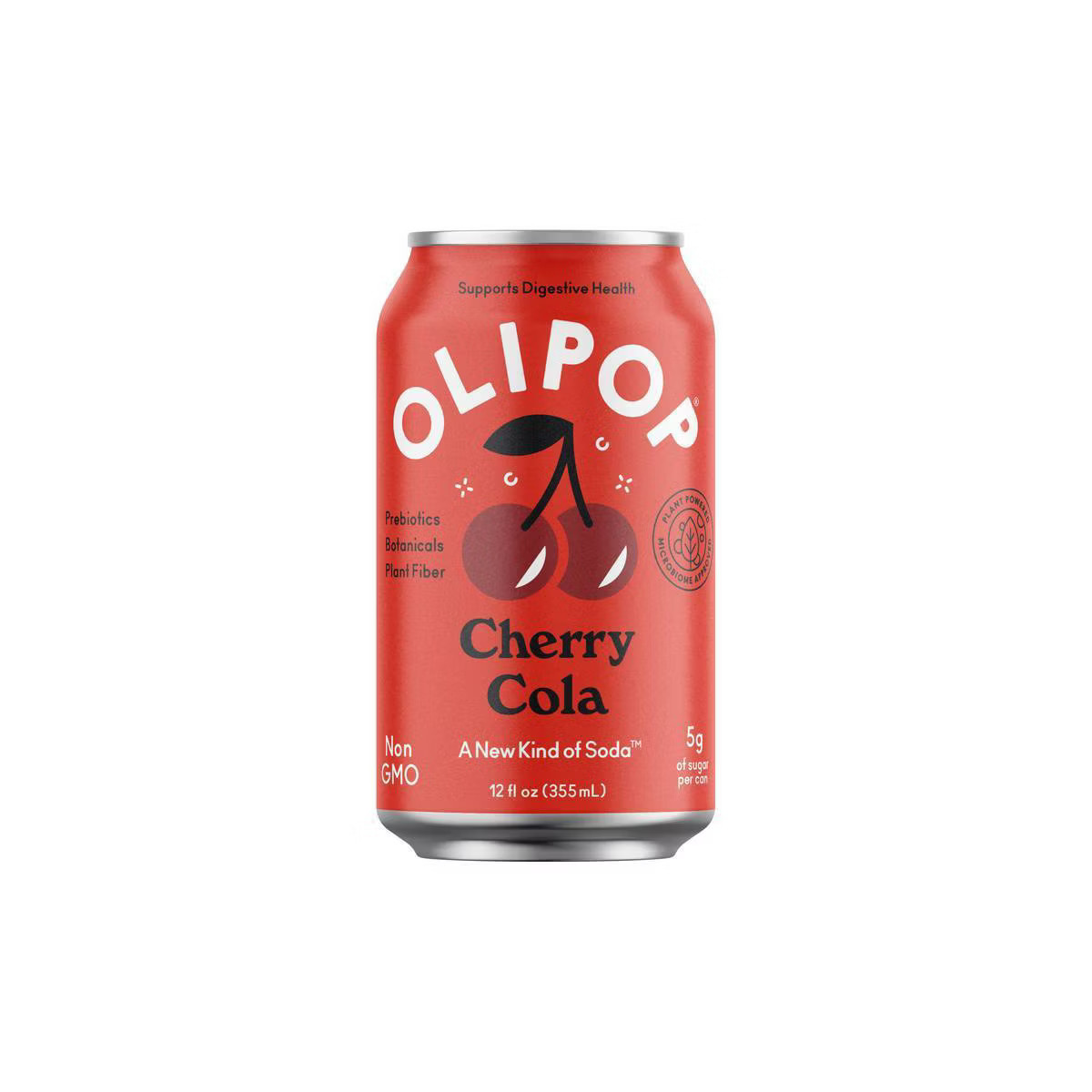 OLIPOP Cherry Cola Soda - 12 fl oz can | Target
