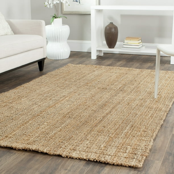 SAFAVIEH Natural Fiber Milica Braided Jute Area Rug, Natural, 5' x 8' | Walmart (US)