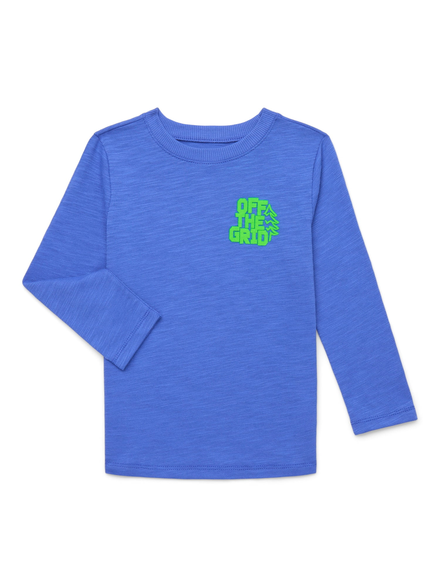 Garanimals Toddler Boys Graphic Tee with Long Sleeves, Sizes 18M-5T | Walmart (US)
