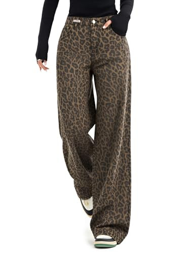 EMMIOL Jeans for Women Wide Leg Baggy Jeans Y2K Casual Loose Boyfriends Trousers Vintage Streetwe... | Amazon (US)