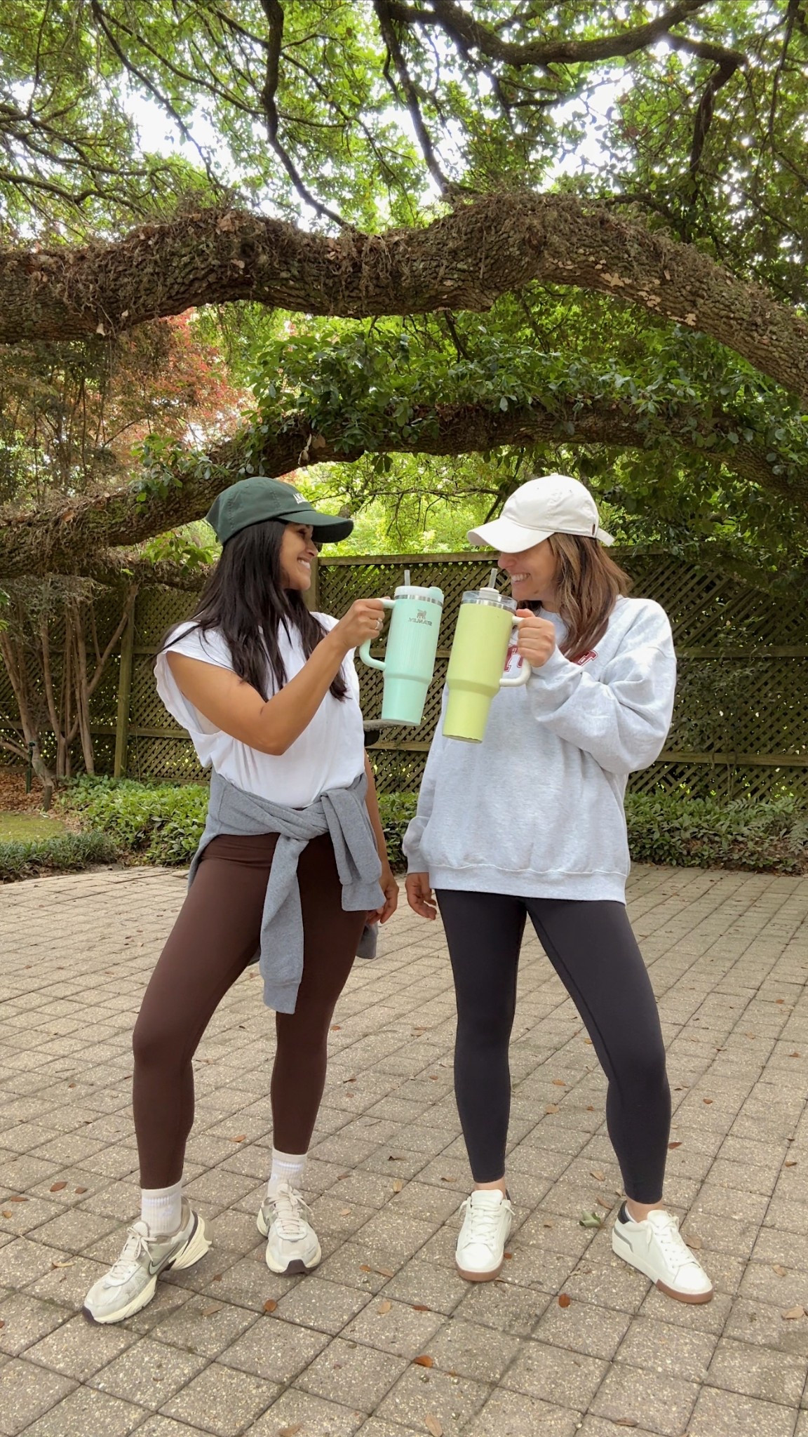 Anytime I setting events up you can always find me a pair leggings and a t shirt with sneakers and a hat. Oh and of course my Stanley! 

#LTKmomlife #LTKdayinmylife