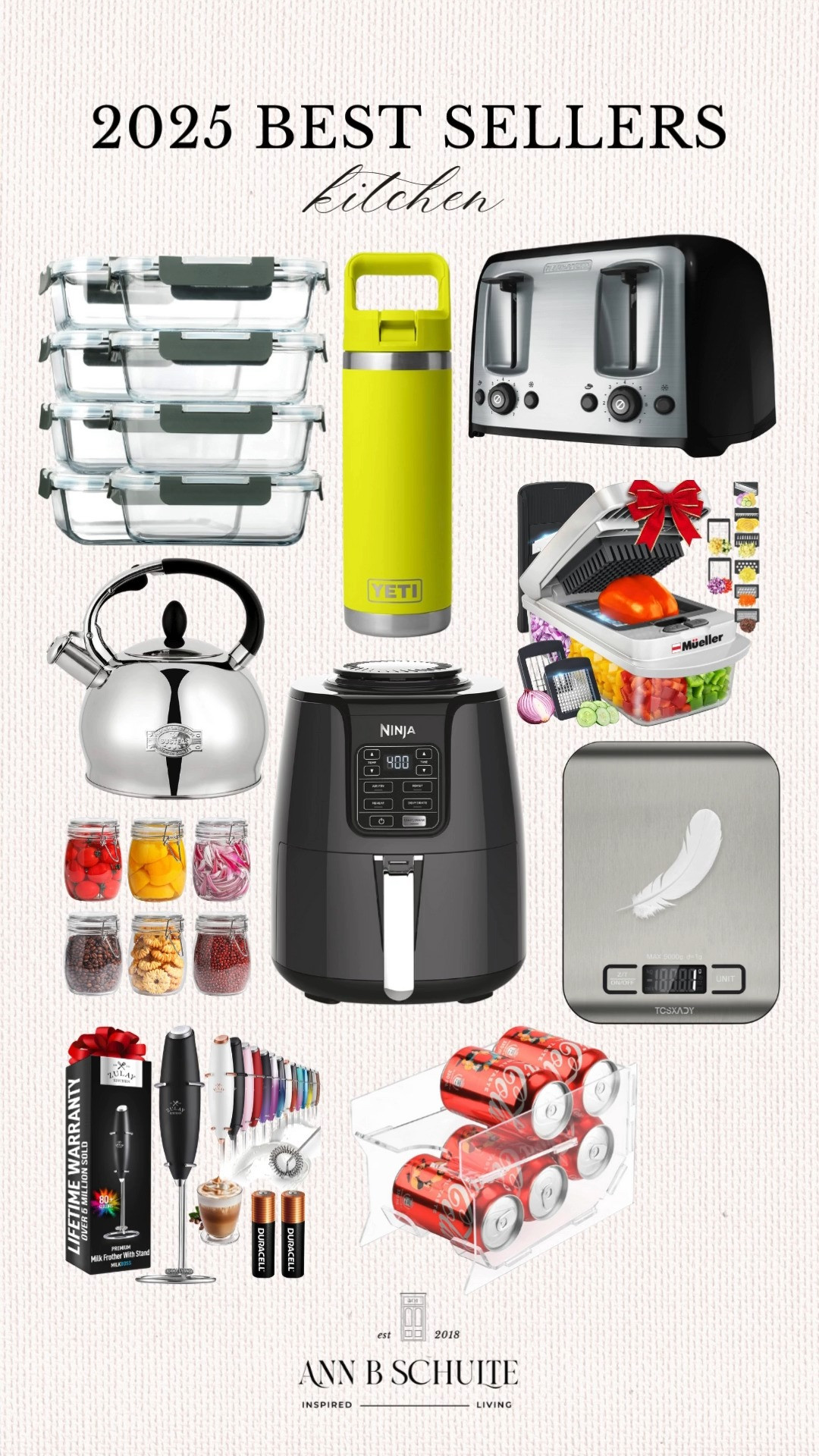 Stock up your kitchen with these top 2025 sellers! From meal prep to cooking gadgets, these must-have items will make your culinary adventures a breeze. Shop now and cook like a pro! 🍳🥘✨ #KitchenEssentials #2025BestSellers #AmazonFinds 

 #LTKHome
