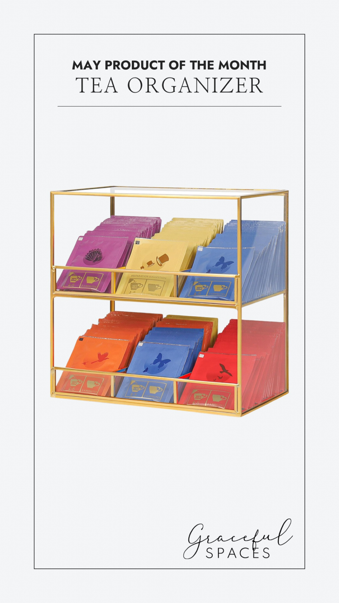 Everyone is going crazy for this adorable tea organizer!! It’s functional decor that can sit on your countertop and look beautiful while also wrangling those errant tea bags!


#organizedpantry #tealover #teatime #kitchen

#LTKActive #LTKFindsUnder50 #LTKHome