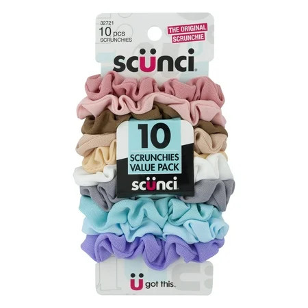 Scunci Scrunchies, 10.0 CT | Walmart (US)