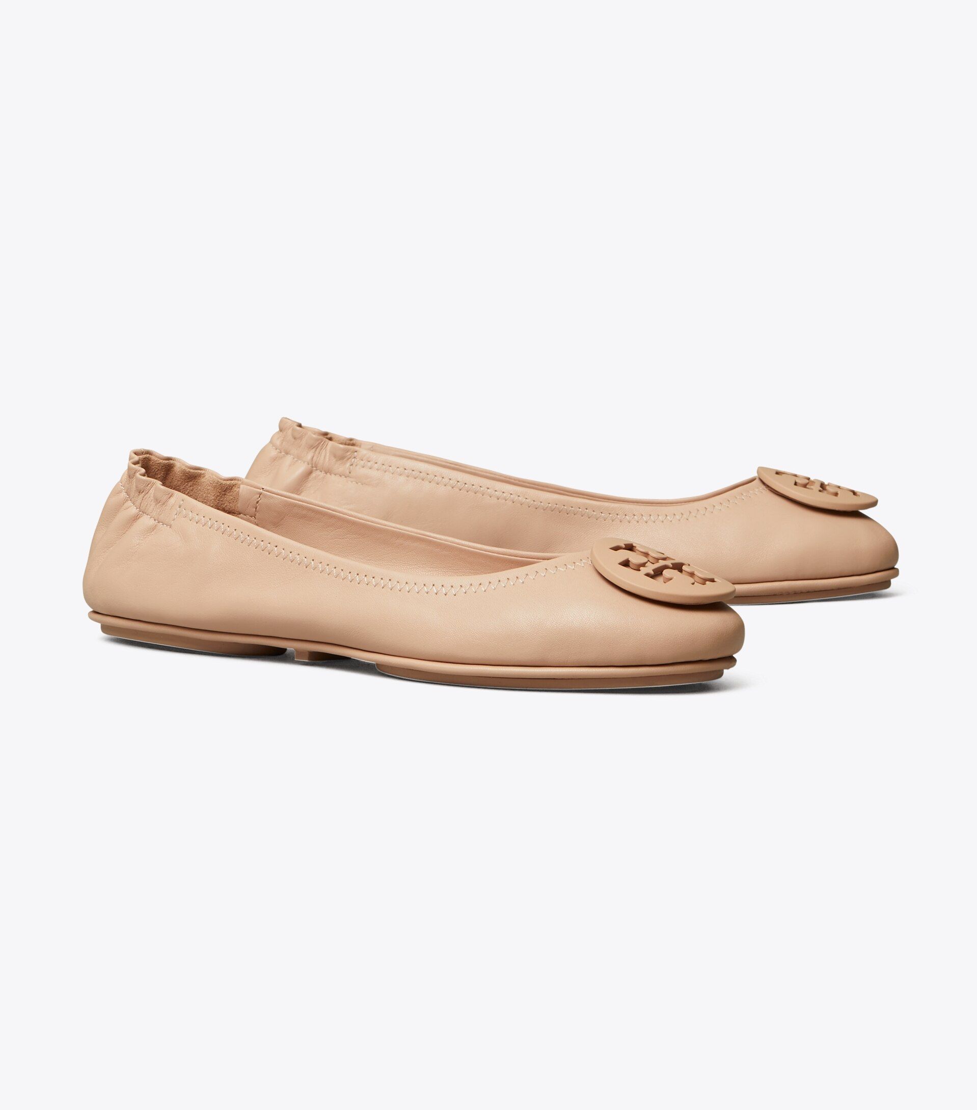 Minnie Travel Ballet Flat, Leather | Tory Burch (US)