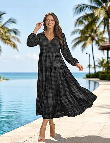Fall dresses are officially taking over my closet and I’m not mad about it 🍂✨ Amazon seriously has the best mix right now—cozy sweater dresses for chill days, flowy maxis for that effortless vibe, and casual dresses you can wear literally anywhere. I’m loving all the brown tones this season, they just make every outfit feel warm and elevated. Plus the velvet dresses? So chic for dinners or nights out. And don’t even get me started on plaid—it’s giving classic fall in the cutest way. If you want outfits that feel comfy but still look like you tried, these are IT.

#FallDresses #AmazonStyle #CozyFits #SweaterDress #MaxiDressLove #BrownOutfits #VelvetDress #PlaidStyle #FloralFashion #FallOOTD #CasualLooks #LTKFashion #StyleInspo #AutumnVibes 

 #LTKSeasonal #LTKU #LTKSaleAlert