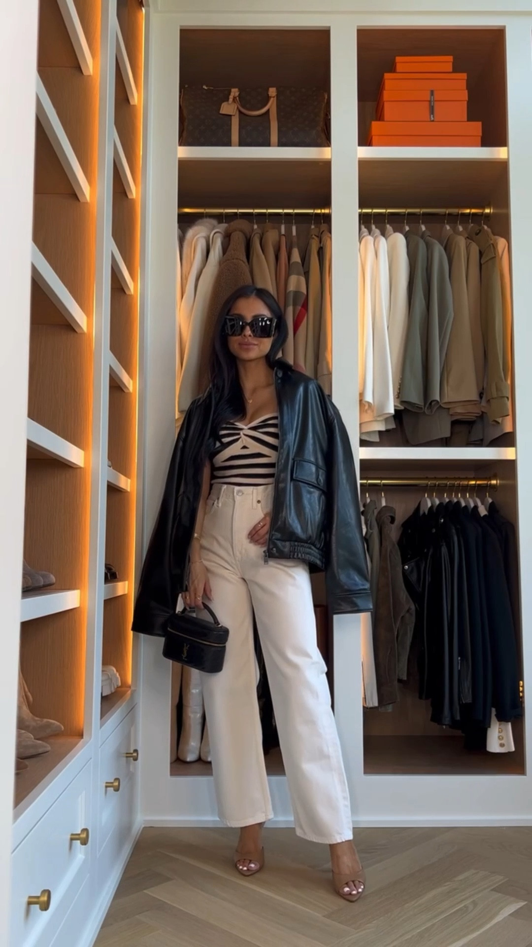 Date night outfit / spring transition outfit
Faux leather bomber jacket
Levi’s jeans
Amazon stripe top on sale


#LTKSaleAlert #LTKootd #LTKPetite