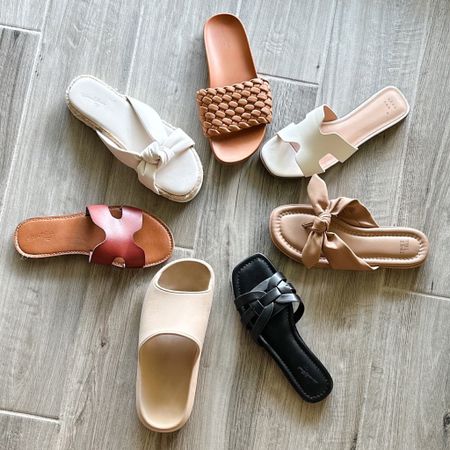 Hello Summer!  Sharing some of my favorite summer sandals - got some new pairs to add into the mix and love how comfy and cute they are!  Plus affordable all $20 or under. 

#summershoes #summershopping #summeriscoming☀️ #mamastyle #neutralpalette #budgetstyle #motherhoodinstyle #comfystyle #littlejoys #targetstyle #militaryspouse #ltkshoecrush #affordablestyle #dupes #chicandcheap #targetfinds #targetlove #targetstyle #walmartfinds #fashiononabudget #pinterestmom #targetdeals #budgetfriendlyfashion #targetlife

#LTKShoeCrush #LTKSeasonal #LTKxWalmart