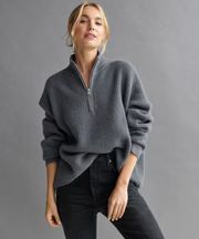 Cashmere Half Zip | Jenni Kayne