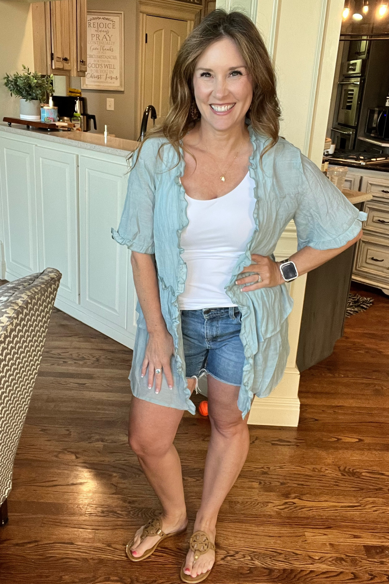 Gimme all the kimonos!!! Comes in 3 colors too! Wearing a small #crazybusymama #cbmfinds 

#LTKunder50 #LTKstyletip #LTKSeasonal