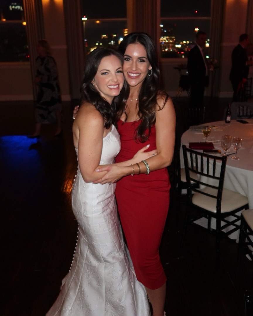Perfect wedding guest or holiday party dress! I love this bride 🫶🏻

#LTKHoliday #LTKWedding #LTKParties