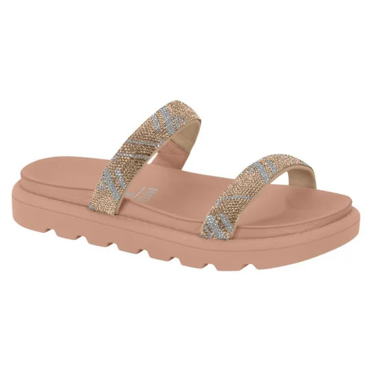 Chinelo Vizzano 6459.110.24698 Papete Feminina - Bege | Netshoes (BR)