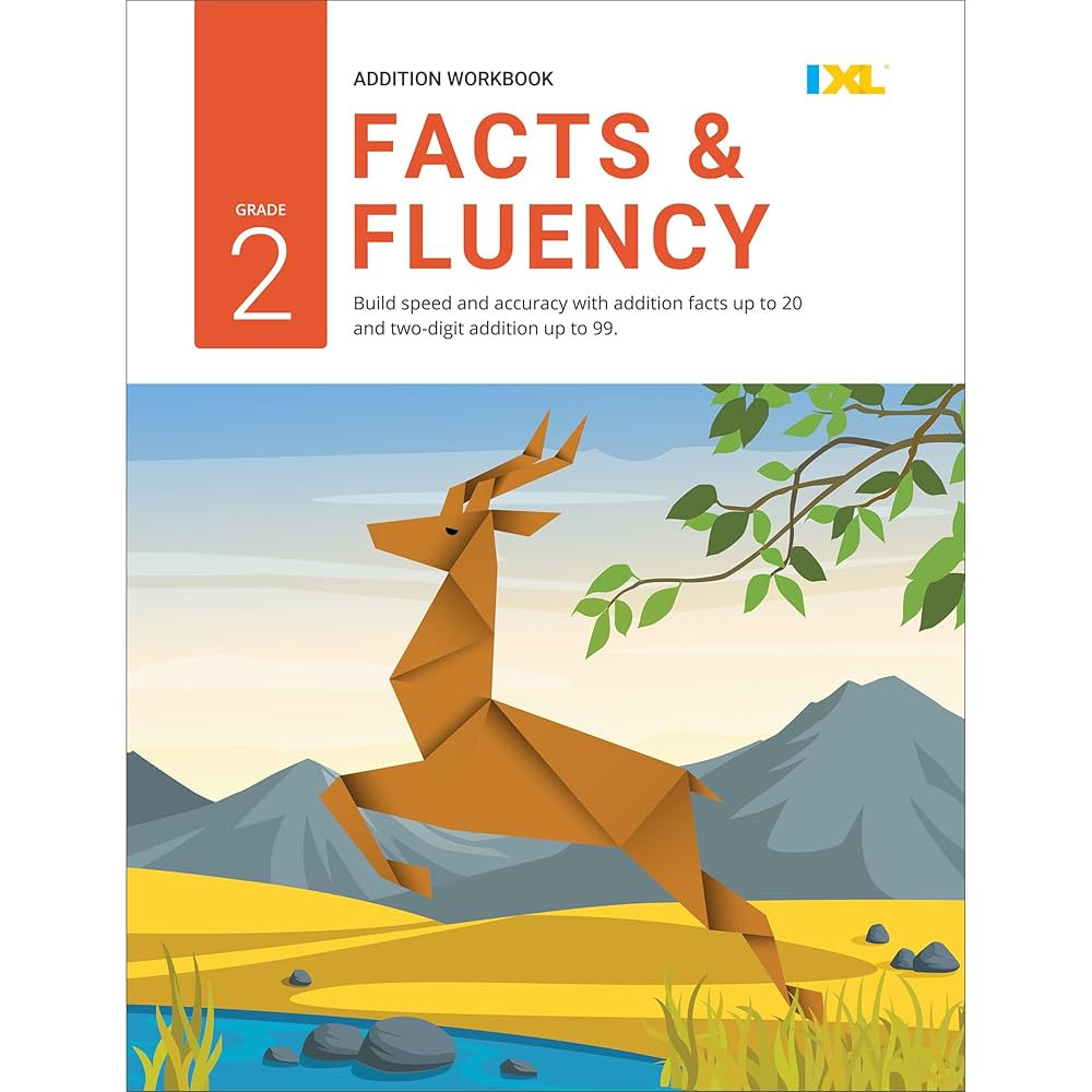 IXL Addition Facts & Fluency 2nd Grade Math Workbook, Mathematics Book for Kids Ages 7-8 Covering... | Amazon (US)