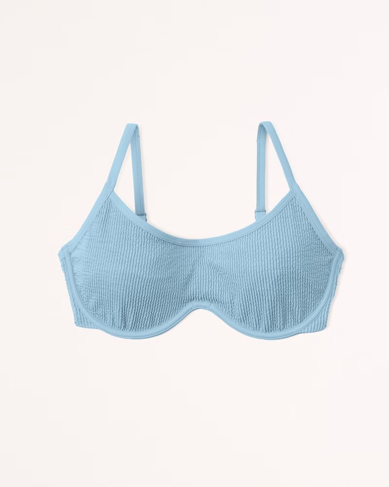 Curve Love Continuous Underwire Bikini Top | Abercrombie & Fitch (US)