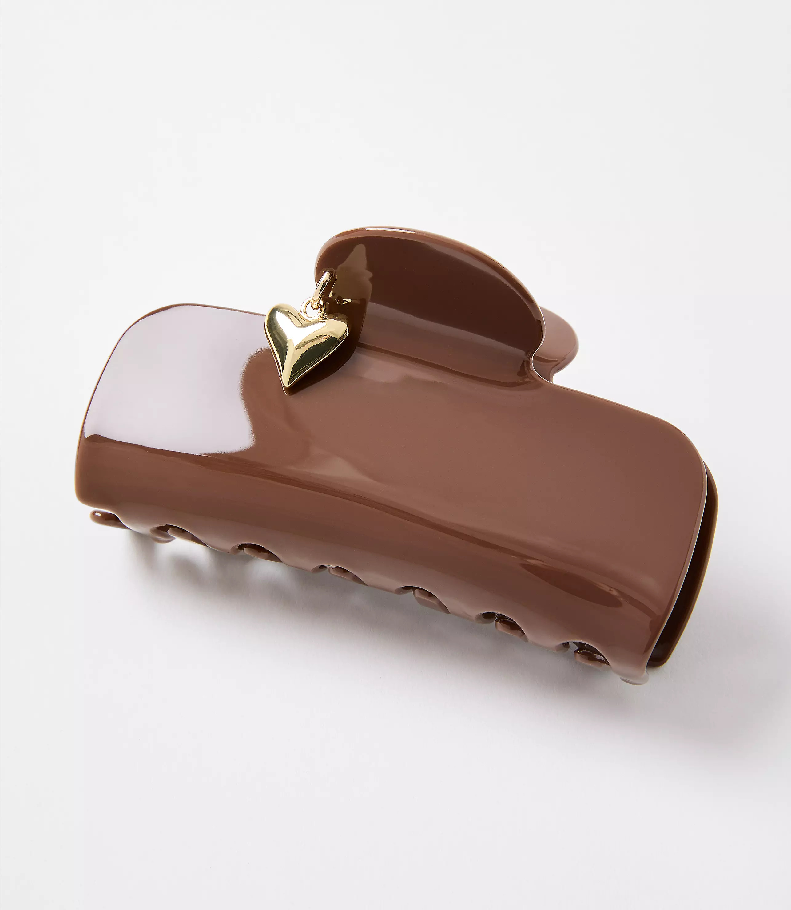 Heart Charm Claw Hair Clip | LOFT