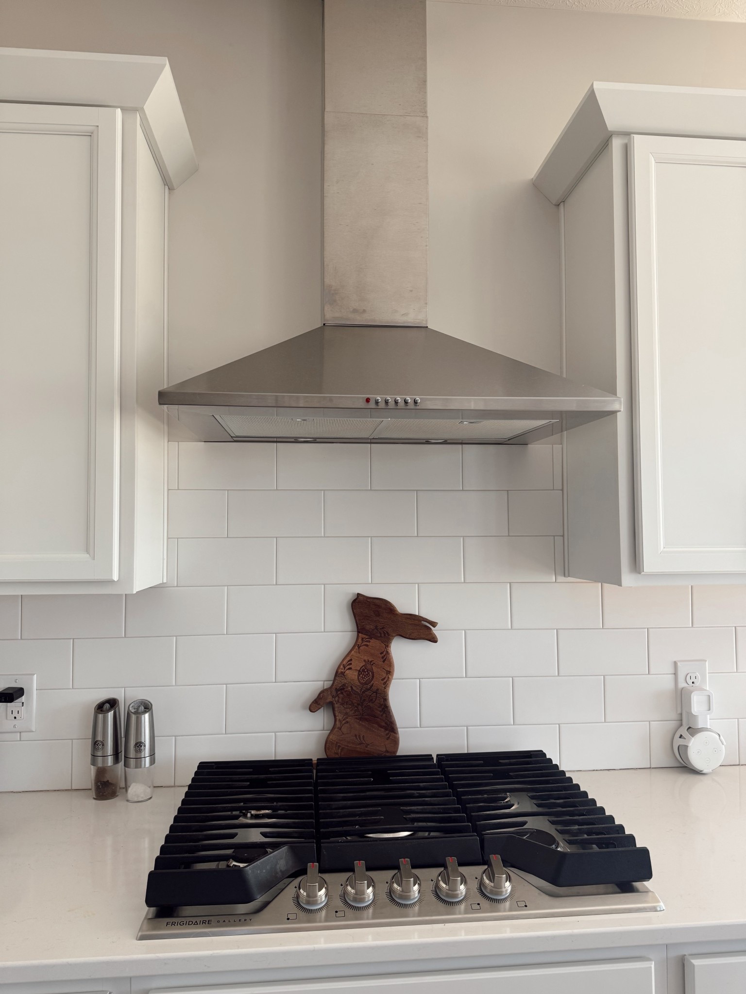 A little spring kitchen refresh just in time for Easter 🌷🐰 I added the cutest Easter bunny wooden cutting board that makes the perfect seasonal touch for the counter. It’s one of those simple pieces that instantly makes your kitchen decor feel more festive for spring.

Our electric salt and pepper grinders are also a daily staple when we’re cooking. Such an easy kitchen gadget that makes meal prep quicker. And since we use our Amazon Echo all the time for music, timers, and recipes while cooking, I found the best device holder from Amazon so it blends in nicely on the counter.

Linking these Amazon home finds, spring kitchen decor, and cooking essentials that we use all the time!

#springkitchendecor #easterdecor #amazonhomefinds #kitchenrefresh #kitchendecor #amazonfinds #homefinds #cookingsetup 

 #LTKSeasonal #LTKHome #LTKSaleAlert