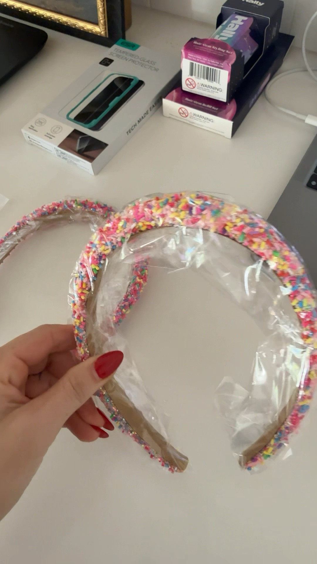 sprinkle headbands are you kidding me? these are the cutest! And the gems for the hair! My girls are going to be so excited for their Valentine’s Day baskets! 💝 #valentinesday #valentinesdaybasketinspo #vday

#LTKFindsUnder50 #LTKSeasonal #LTKKids