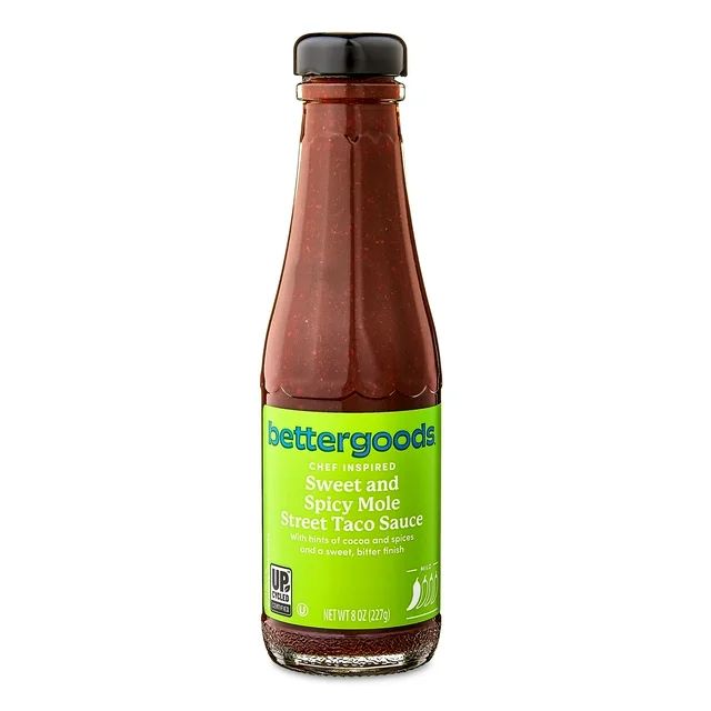 bettergoods Sweet and Spicy Mole Street Taco Sauce, 8 oz - Walmart.com | Walmart (US)