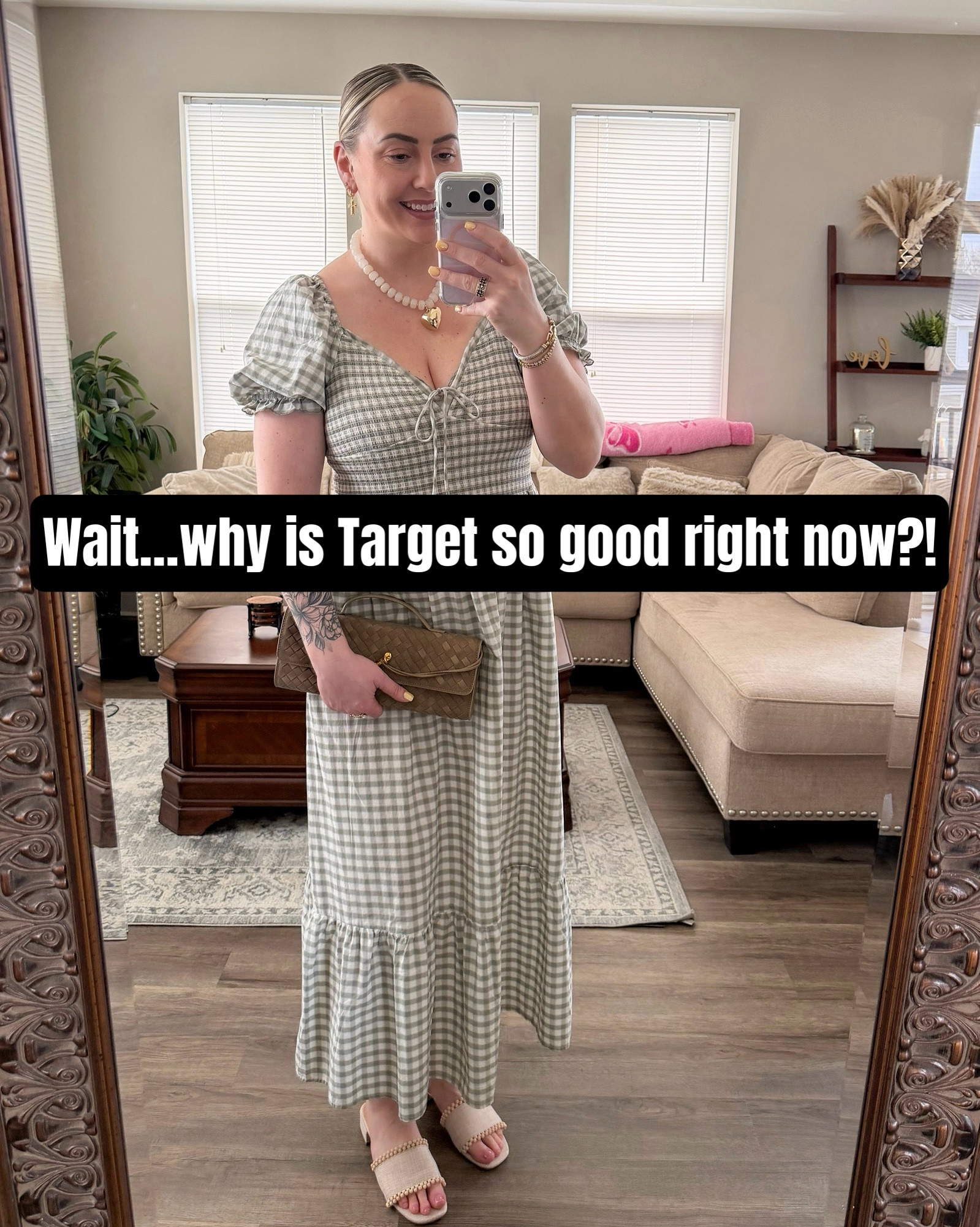 Tell me why Target is SO good right now… 🌸🤍

Spring finds you’ll wear on repeat — effortless, elevated, and so easy to style ✨

Lightweight dresses, the cutest neutral shoes, and accessories that go with everything 👏

Everything is from Target 🫶🏻 linked on my LTK🩷 @Target 

#springoutfit #springfinds #springishere #styleinspo #targetdoesitagain

#LTKHome #LTKSeasonal #LTKTall