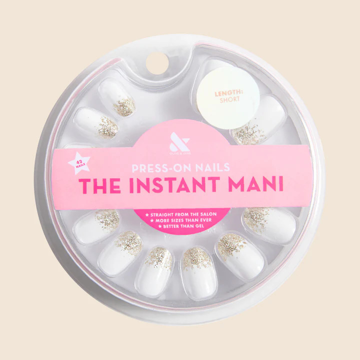 Glitter Gradient | Round | Short | Olive & June